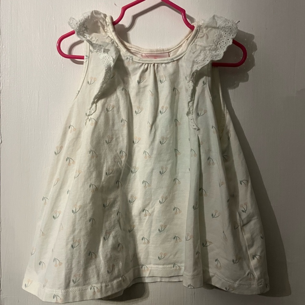 Tommy Bahama White Kids Top with Subtle Pattern